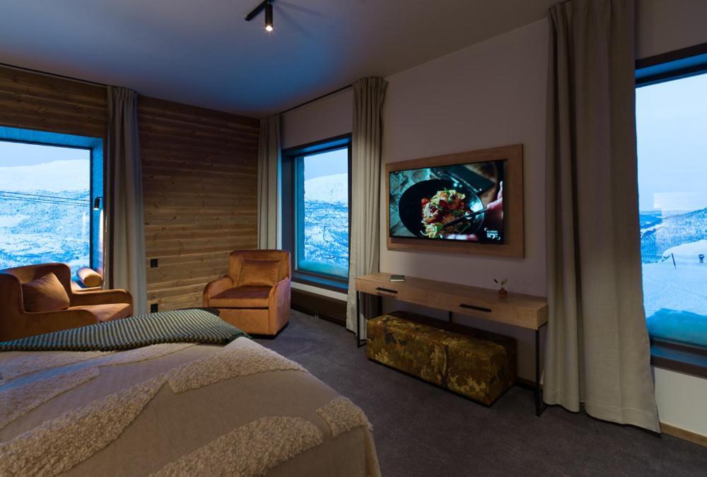 Skarsnuten Mountain Resort & Spa Hemsedal Bagian luar foto